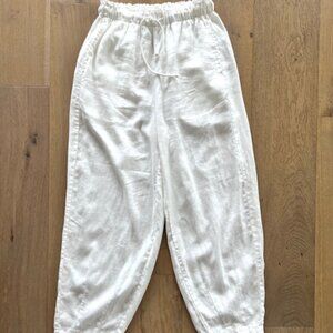 Left on Friday - Getaway Pant - Coconut (white) - Small